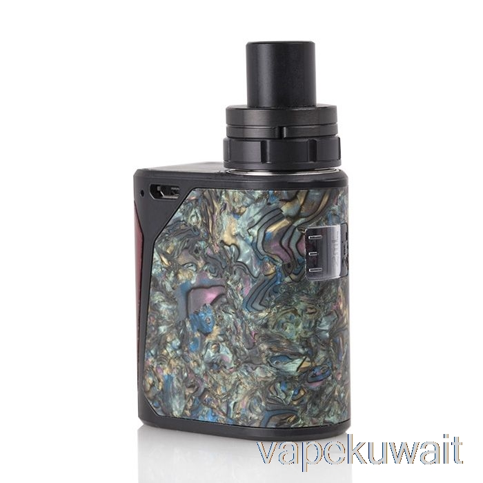 سموك Priv One 60 واط الكل في واحد - 920 مللي أمبير جسم أسود / عرق اللؤلؤ الأخضر Vape الكويت